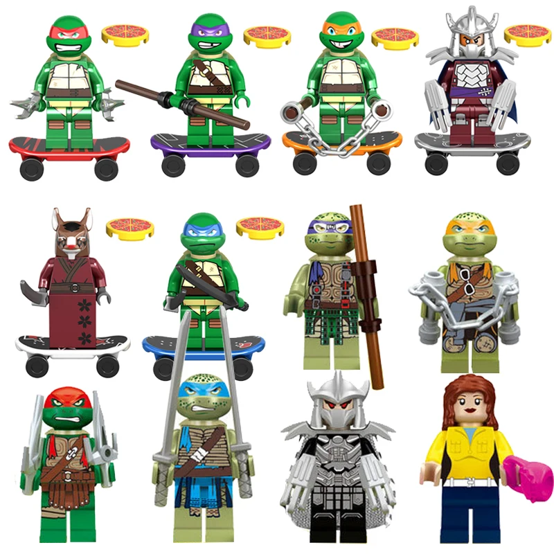 Kitoz Japanese Cartoon Turtle Building Blocks Bricks Tortoise Skateboard Motorcycle Donatello Leonardo Toys Compatible With Lego
Kitoz Japanese Cartoon Turtle Building Blocks Bricks Tortoise Skateboard Motorcycle Donatello Leonardo Toys Compatible With Lego