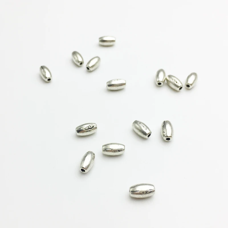 100 Pieces 7*4mm Tibetan Silver Oval Shape Spacer Beads For Fashion Jewelry Small Beads Finding Making DIY
100 Pieces 7*4mm Tibetan Silver Oval Shape Spacer Beads For Fashion Jewelry Small Beads Finding Making DIY