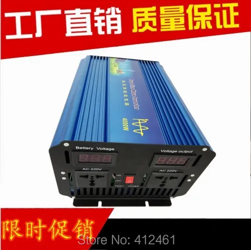 Doubel digital display 8000W Peak DHL FedEx Fast Shipping off grid inverter 4000W pure inverter pure sine wave inverter 4KW
Doubel digital display 8000W Peak DHL FedEx Fast Shipping off grid inverter 4000W pure inverter pure sine wave inverter 4KW