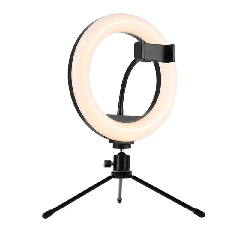 Table Lamp 8inch Studio Ring Light LED Photography Photo Camera Lights with Table Metal Tripod Holder for Smartphone Vlog Selfie
Table Lamp 8inch Studio Ring Light LED Photography Photo Camera Lights with Table Metal Tripod Holder for Smartphone Vlog Selfie
