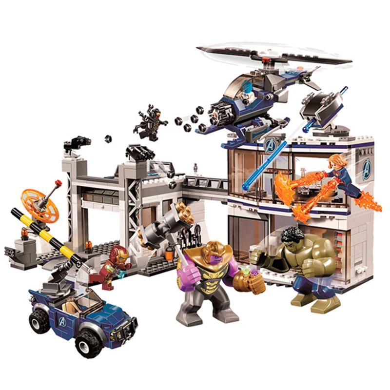 2019 Marvel Avengers Endgame Compound Battle Hall of Armour Ultimate Quinjet Building Blocks Toy For Children 76124 76125 76125
2019 Marvel Avengers Endgame Compound Battle Hall of Armour Ultimate Quinjet Building Blocks Toy For Children 76124 76125 76125