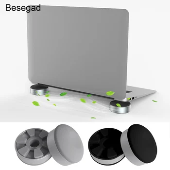 Besegad 2pcs Aluminum Alloy Cooling Pads Rubber Non-Slip Foot Pad for Apple MacBook Pro Mac Book Samsung Lenovo Laptop Notebook
Besegad 2pcs Aluminum Alloy Cooling Pads Rubber Non-Slip Foot Pad for Apple MacBook Pro Mac Book Samsung Lenovo Laptop Notebook