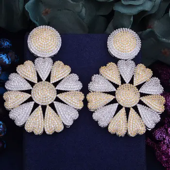 GODKI 68mm Heart Love Boom Flower Luxury Trendy Full Mirco Cubic Zirconia Setting Naija Wedding Women Earring Fashion Jewelry
GODKI 68mm Heart Love Boom Flower Luxury Trendy Full Mirco Cubic Zirconia Setting Naija Wedding Women Earring Fashion Jewelry