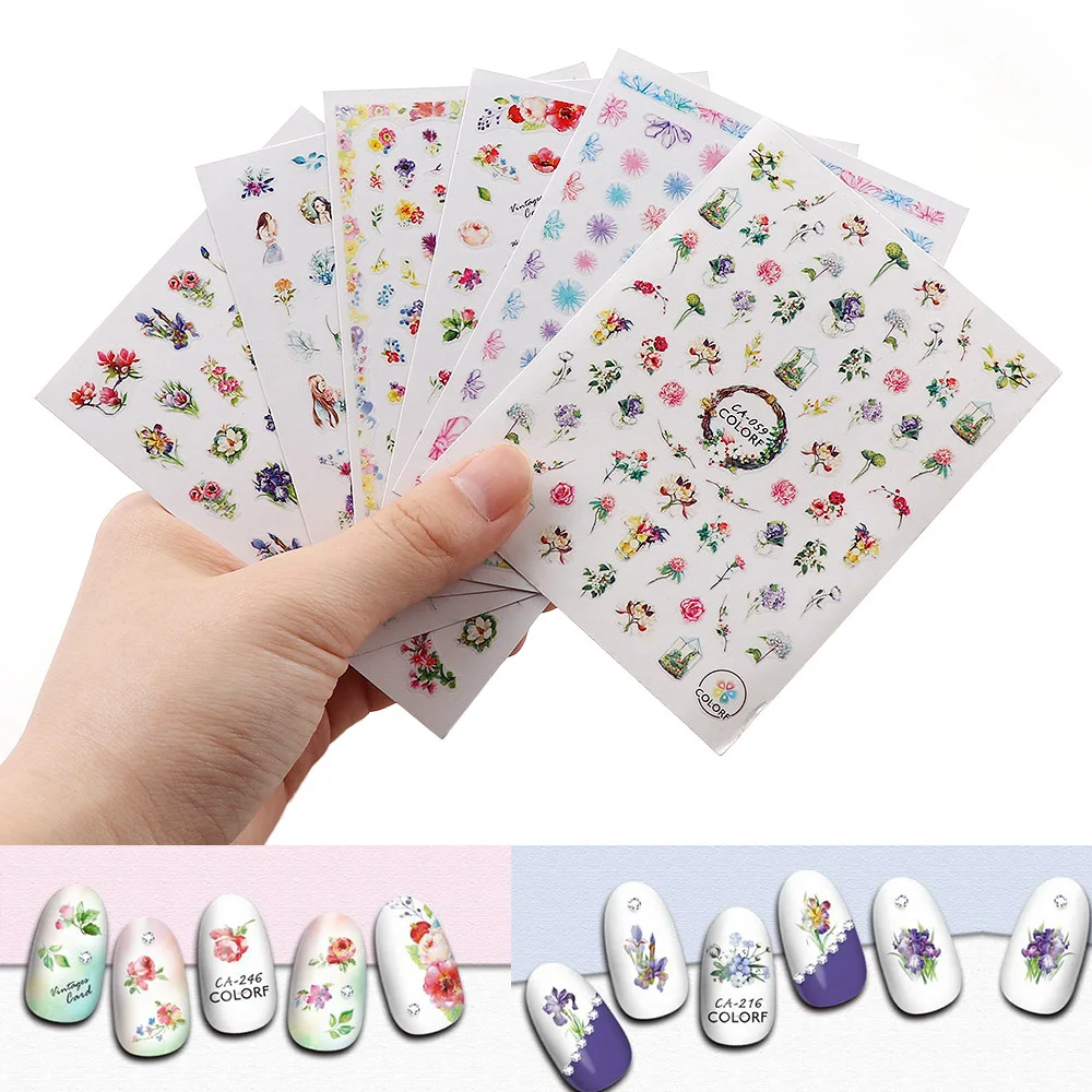 1 Pc Aquarel Bloemen Sticker Style Colorful Sticker 3D Self Adhesive Sticker Nail Decoration Tools
1 Pc Aquarel Bloemen Sticker Style Colorful Sticker 3D Self Adhesive Sticker Nail Decoration Tools