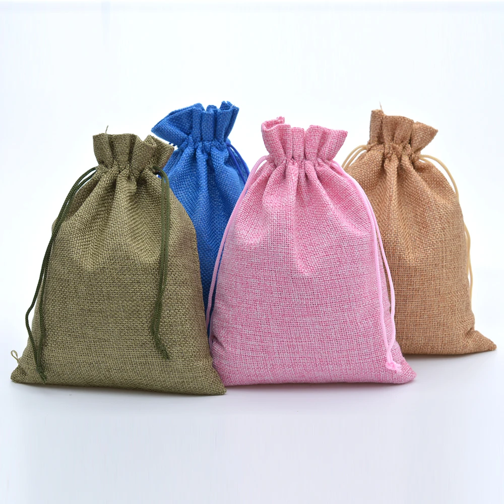Jute Burlap Drawstring Bags for Candy Handmade Soap 15x20cm Jewelry Packaging Wedding Favor Bag Linen Drawstring Pouch 50pcs
Jute Burlap Drawstring Bags for Candy Handmade Soap 15x20cm Jewelry Packaging Wedding Favor Bag Linen Drawstring Pouch 50pcs