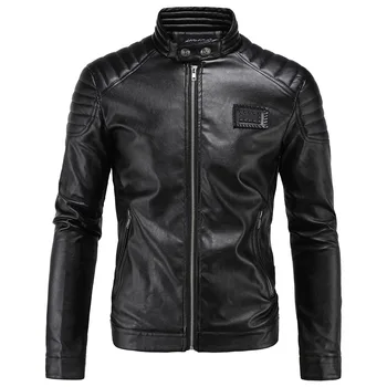 PU Leather Jacket Men's Coat Plus Size 5XL Men's Windbreakers Male Suede Moto&Biker Bomber Jacket Spring Autumn Leather Jacket
PU Leather Jacket Men's Coat Plus Size 5XL Men's Windbreakers Male Suede Moto&Biker Bomber Jacket Spring Autumn Leather Jacket