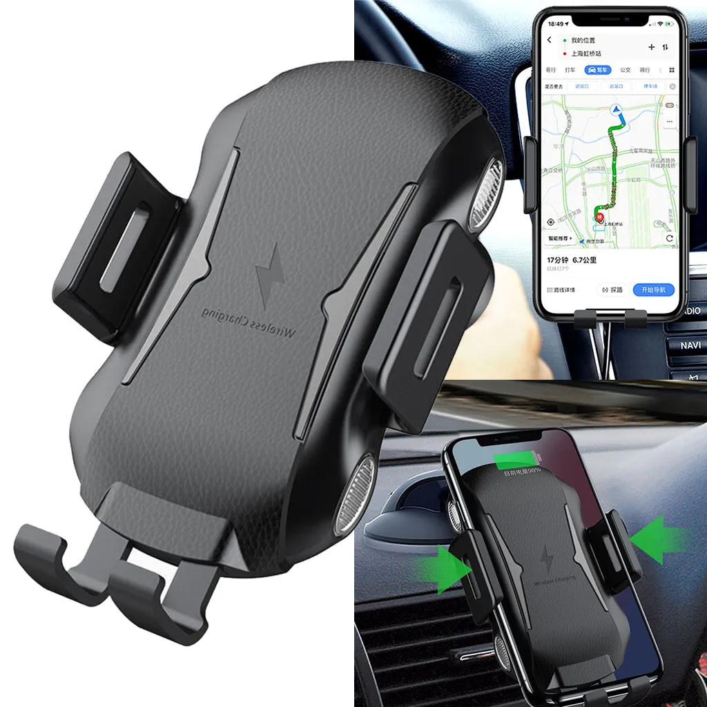 Air Vent Car Automatic Clamping Wireless Charging Phone Holder for Samsung Galaxy S10 Universal Gravity Smartphone Cell Support
Air Vent Car Automatic Clamping Wireless Charging Phone Holder for Samsung Galaxy S10 Universal Gravity Smartphone Cell Support
