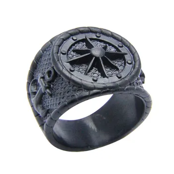 5pcs/lot Size 7-13 Big Black Mat Anchor Ring 316L Stainless Steel Jewelry Men Boys Punk Style Anchor Ring
5pcs/lot Size 7-13 Big Black Mat Anchor Ring 316L Stainless Steel Jewelry Men Boys Punk Style Anchor Ring