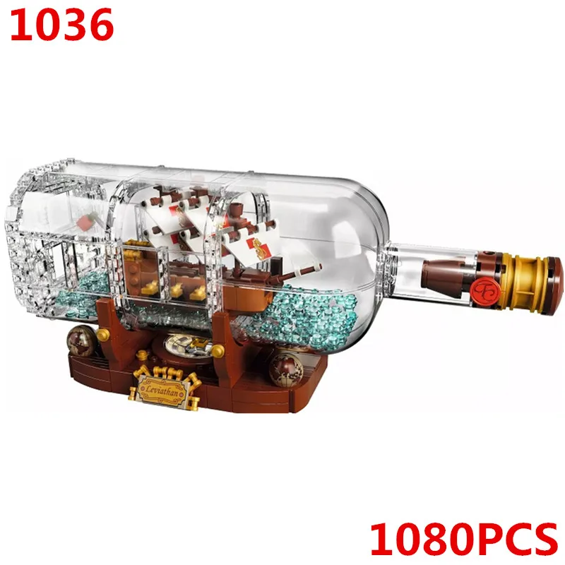 21313 Ship in a Bottle Onepiece Private ship Creative Model Building Blocks Bricks Kids DIY Gifts Toys Sembo 1036
21313 Ship in a Bottle Onepiece Private ship Creative Model Building Blocks Bricks Kids DIY Gifts Toys Sembo 1036