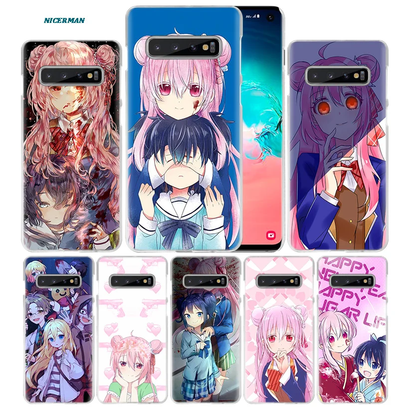 

Happy Sugar Life Case for Samsung Galaxy S10 5G S10e S9 S8 M40 M30 M20 M10 J4 J6 Plus J8 2018 Note 8 9 10 Hard Anime Phone Cover