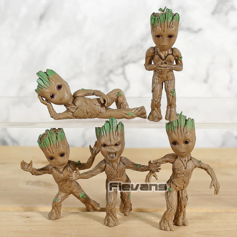 Guardians of The Galaxy Baby Tree Man Mini Q Version PVC Figures Toys Dolls 5pcs/set
Guardians of The Galaxy Baby Tree Man Mini Q Version PVC Figures Toys Dolls 5pcs/set