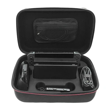 Portable Hard Shell Case For Nintend Switch Protective Storage Pouch bag Travel Carrying Case Cover with Compartments
Portable Hard Shell Case For Nintend Switch Protective Storage Pouch bag Travel Carrying Case Cover with Compartments