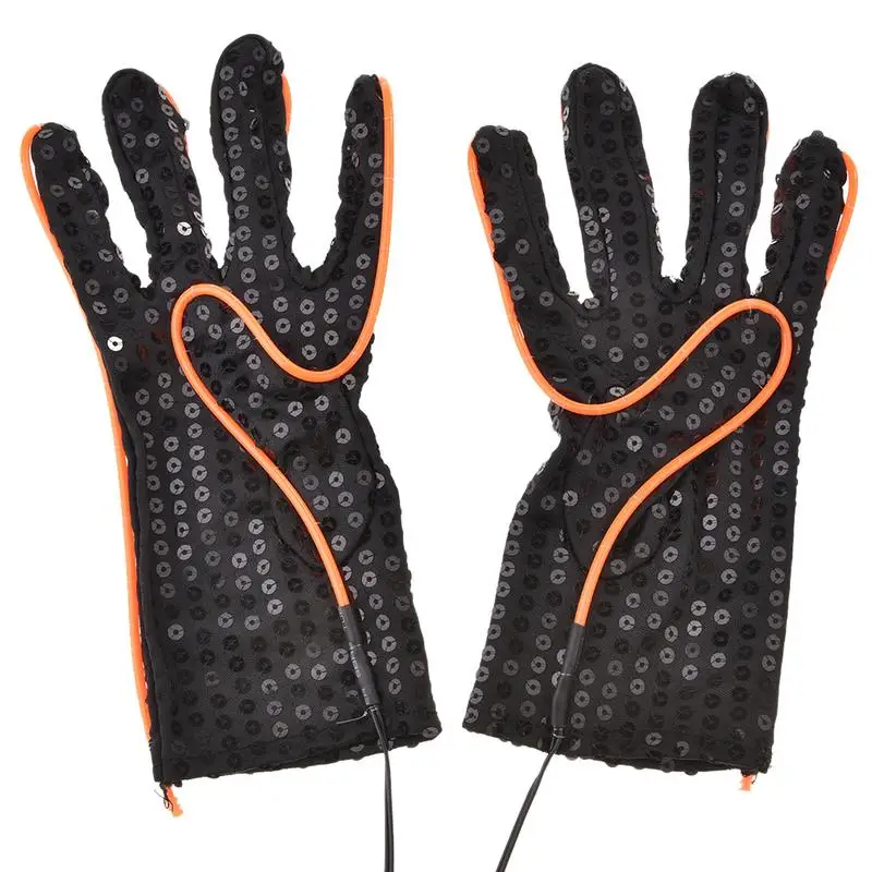 Luminous Gloves EL Wire Fashion Neon LED Light Glow Rave Costume Glove Fluorescent Dance Performances Bar Party Gifts
Luminous Gloves EL Wire Fashion Neon LED Light Glow Rave Costume Glove Fluorescent Dance Performances Bar Party Gifts