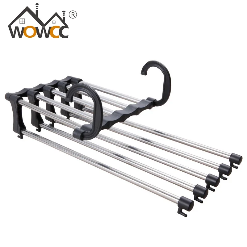 WOWCC Multifunction Retractable Foldable Closet Hangers Stainless Steel Magic Vertical Horizontal Hanging Tie Belt Clothes Space
WOWCC Multifunction Retractable Foldable Closet Hangers Stainless Steel Magic Vertical Horizontal Hanging Tie Belt Clothes Space