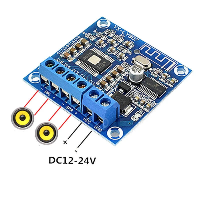 50W*2 TPA3116D2 Bluetooth 4.2 Power Digital Audio Amplifier bluetooth speaker Module TPA3116 amp 2.0 Channel Stereo Amplifier
50W*2 TPA3116D2 Bluetooth 4.2 Power Digital Audio Amplifier bluetooth speaker Module TPA3116 amp 2.0 Channel Stereo Amplifier