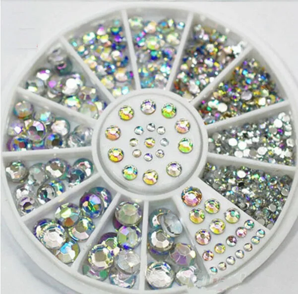 1 Wheel 3d diamonds shapes 1.5mm/2mm/3mm/4mm Nail Art Decorations Thin Patch Stickers Nail Art Studs DIY Rhinestones Tools
1 Wheel 3d diamonds shapes 1.5mm/2mm/3mm/4mm Nail Art Decorations Thin Patch Stickers Nail Art Studs DIY Rhinestones Tools