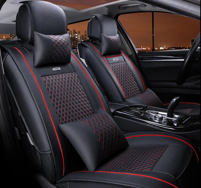 Moonet Universal 10PCS Full Set Car Seat Cover PU leather Needlework Front Rear Car Seat Cushion Cover
Moonet Universal 10PCS Full Set Car Seat Cover PU leather Needlework Front Rear Car Seat Cushion Cover