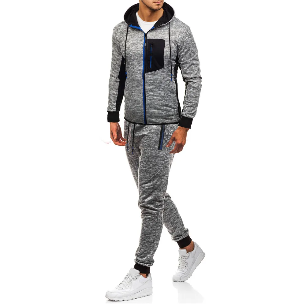 Autumn Winter Men Hoodies Set 2019 Brand Male Casual Solid Tracksuit Zipper Hooded Sweatshirt Jacket +Sweatpants Mens Tracksuit
Autumn Winter Men Hoodies Set 2019 Brand Male Casual Solid Tracksuit Zipper Hooded Sweatshirt Jacket +Sweatpants Mens Tracksuit