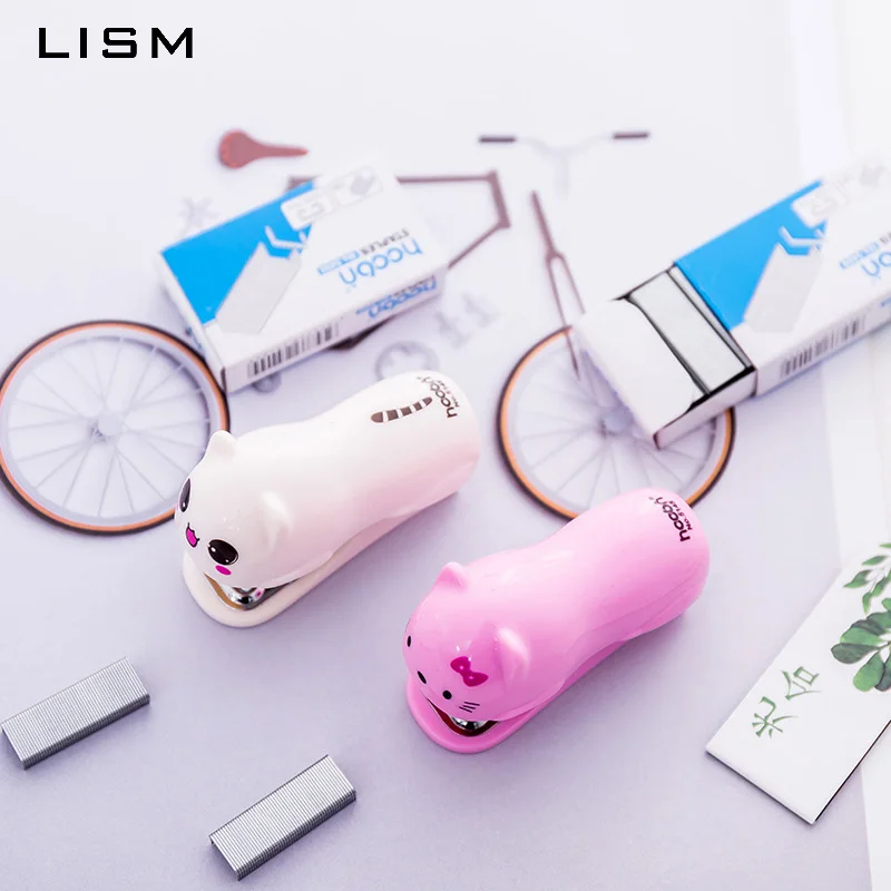 Super Kawaii Mini Small StaplerCreative Cartoon Stapler Set For Office And School Binding Stationery Supplies
Super Kawaii Mini Small StaplerCreative Cartoon Stapler Set For Office And School Binding Stationery Supplies