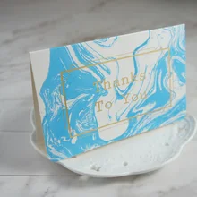 multi-use 25pcs gold sky blue marble design thanks to you Card with envelope Scrapbooking party invitation DIY Decor gift card 
multi-use 25pcs gold sky blue marble design thanks to you Card with envelope Scrapbooking party invitation DIY Decor gift card