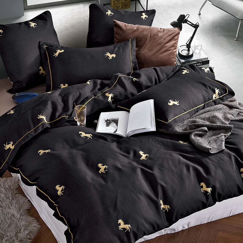 Flower Plant leaves and animals Printed Bedding Set HTB16dMkdlKw3KVjSZFOq6yrDVXaw.jpg - Flower Plant leaves and animals Printed Bedding Set