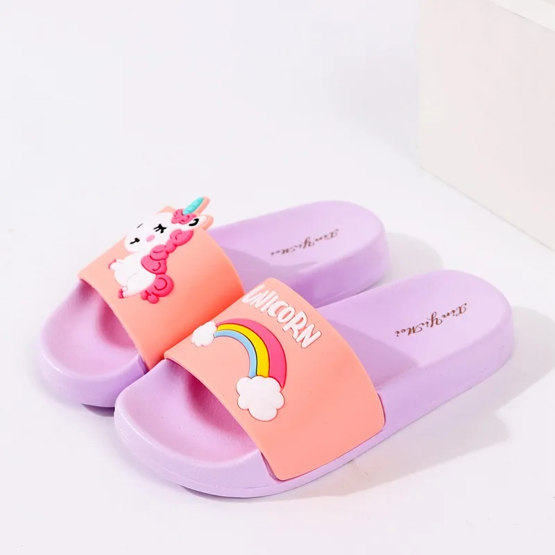 New cartoon rainbow slippers unicorn baby boy girl children summer beach water indoor home shoes children outdoor new sandals
New cartoon rainbow slippers unicorn baby boy girl children summer beach water indoor home shoes children outdoor new sandals