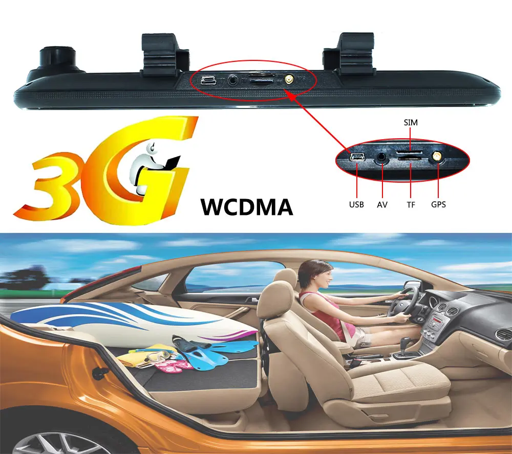 7 дюймов HD Автомобильный Gps навигация Bluetooth FM AVIN Навител Карту Бесплатное