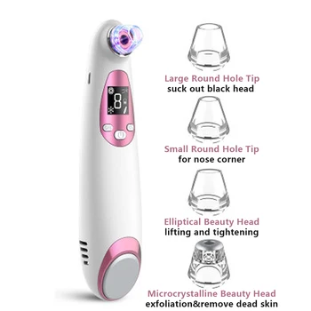 Black Dots Vaccum Cleaner for Face Blackhead Whitehead Remover with 4 Replaceable Suction Head and LED Screen Rejuvenation lift
Black Dots Vaccum Cleaner for Face Blackhead Whitehead Remover with 4 Replaceable Suction Head and LED Screen Rejuvenation lift