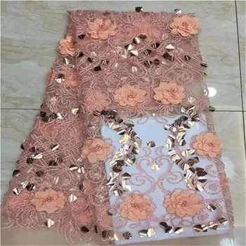 French Net Lace Fabric 2019 big sequins High Quality African Nigerian Embroidered Tulle Lace Fabric With Beads For Wedding Dress
French Net Lace Fabric 2019 big sequins High Quality African Nigerian Embroidered Tulle Lace Fabric With Beads For Wedding Dress