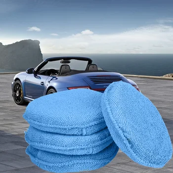 5pcs/Pack 5inch Car Wax Applicator Polishing Pads Soft Microfiber Foam Sponges With Pocket Car Cleaning Detailing Products
5pcs/Pack 5inch Car Wax Applicator Polishing Pads Soft Microfiber Foam Sponges With Pocket Car Cleaning Detailing Products