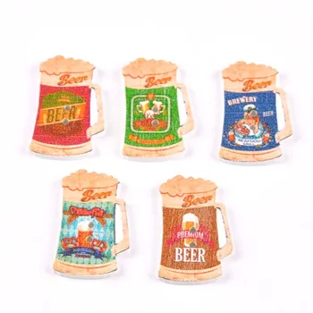 25pcs Wooden Sewing Buttons mixed Beer Pattern Handmade Scrapbooking Craft Cloth Accessories 30x20mm MT1724
25pcs Wooden Sewing Buttons mixed Beer Pattern Handmade Scrapbooking Craft Cloth Accessories 30x20mm MT1724