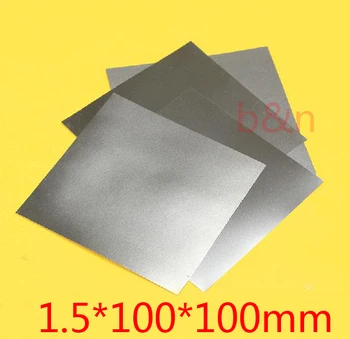 New 1.5mm*100*100 1.5mm thickness titanium Ti plate dynamic sheet TA2 GR2 ti-alloy plate pure tisheets Ti chip board panel 
New 1.5mm*100*100 1.5mm thickness titanium Ti plate dynamic sheet TA2 GR2 ti-alloy plate pure tisheets Ti chip board panel