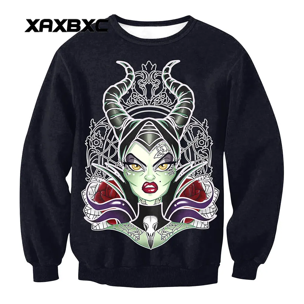 XAXBXC W1001 Harajuku Lady Girl Autumn Coat Maleficent Dark Witch Prints 3D Hoodie Sweatshirt Casual Women Loose Hoodies
XAXBXC W1001 Harajuku Lady Girl Autumn Coat Maleficent Dark Witch Prints 3D Hoodie Sweatshirt Casual Women Loose Hoodies