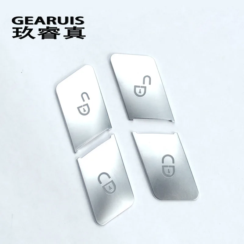 Car Styling Door Unlock Buttons Sequins Decoration CoverS Stickers Trim for Mercedes Benz C E Class W204 W212 Auto Accessories
Car Styling Door Unlock Buttons Sequins Decoration CoverS Stickers Trim for Mercedes Benz C E Class W204 W212 Auto Accessories