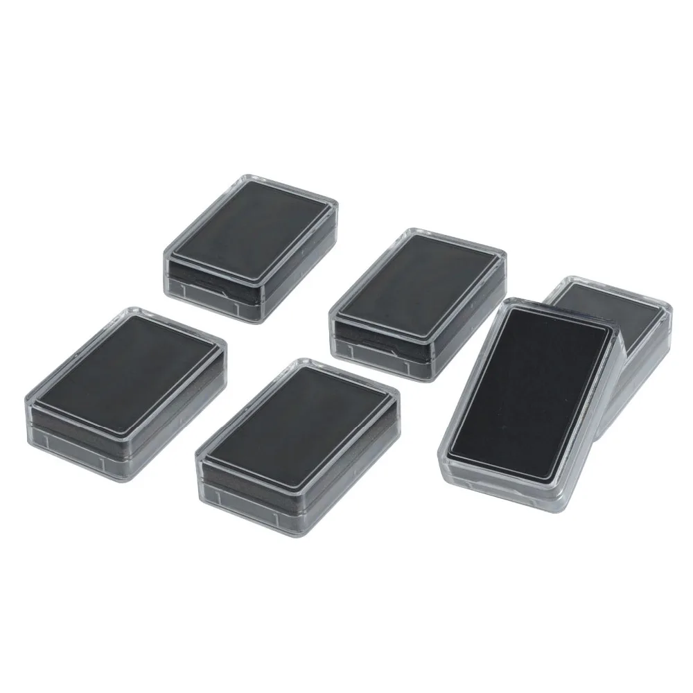 18pcs Black Sponge Earring Studs,Pendant,Jewelry Trinket Plastic Case Box Showcase Tray,Party Gift Box 2.28x1.49" embalaplastico
18pcs Black Sponge Earring Studs,Pendant,Jewelry Trinket Plastic Case Box Showcase Tray,Party Gift Box 2.28x1.49" embalaplastico