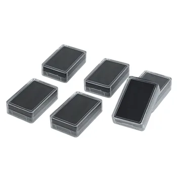 18pcs Black Sponge Earring Studs,Pendant,Jewelry Trinket Plastic Case Box Showcase Tray,Party Gift Box 2.28x1.49" embalaplastico
18pcs Black Sponge Earring Studs,Pendant,Jewelry Trinket Plastic Case Box Showcase Tray,Party Gift Box 2.28x1.49" embalaplastico