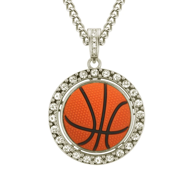 1pc Basketball Pendant Hip Hop Necklace With Link Chain Bling Men's Necklace Jewelry For Gift
1pc Basketball Pendant Hip Hop Necklace With Link Chain Bling Men's Necklace Jewelry For Gift