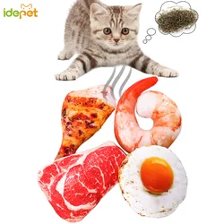 Домашнее животное кошка игрушка плюшевые холст Укус игрушка-кот кошка ссылаются на вокальный Творческое моделирование овощей для куриных ...