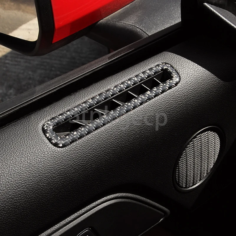 Real Carbon Fiber Car Door Air AC Outlet Vent Molding Cover Trim Sticker For Ford Mustang 2015 2016 2017 2018 Car Styling
Real Carbon Fiber Car Door Air AC Outlet Vent Molding Cover Trim Sticker For Ford Mustang 2015 2016 2017 2018 Car Styling