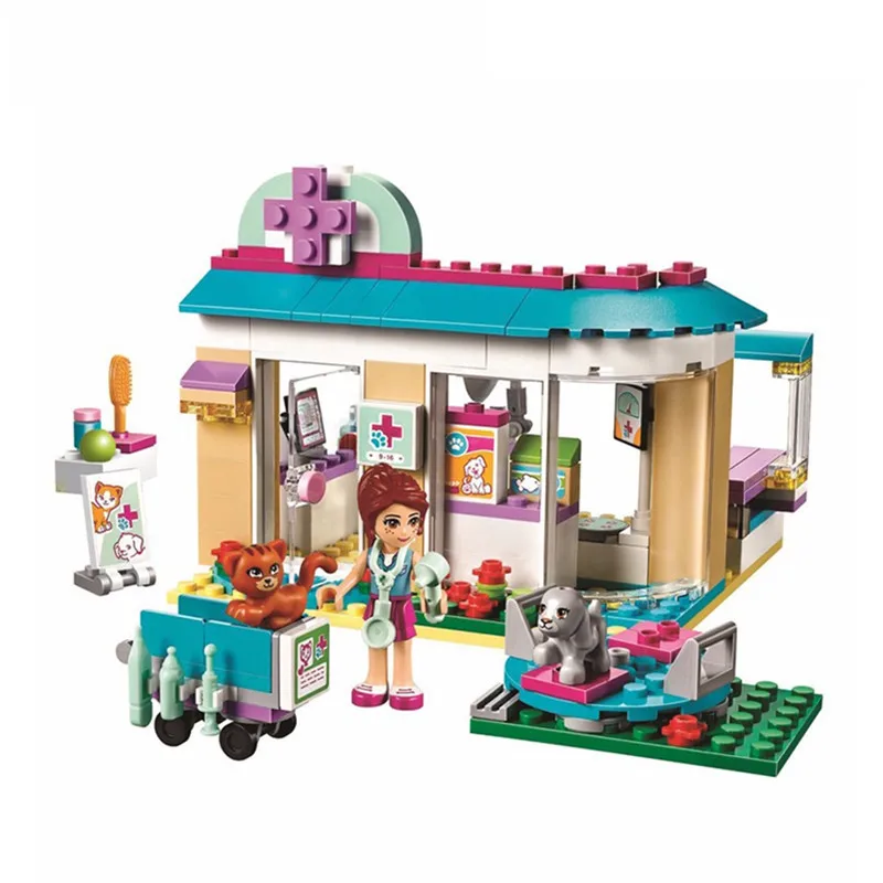 203pcs/set Friends Vet Clinic Legoings Constructor Model Building Blocks Kit Children Educational Toys Gift Brinquedos
203pcs/set Friends Vet Clinic Legoings Constructor Model Building Blocks Kit Children Educational Toys Gift Brinquedos