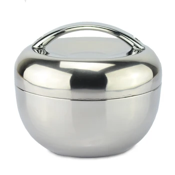 0.8l apple shape thermal insulation stainless steel lunch box Bento food container food storage tiffin box dinnerware set 
0.8l apple shape thermal insulation stainless steel lunch box Bento food container food storage tiffin box dinnerware set