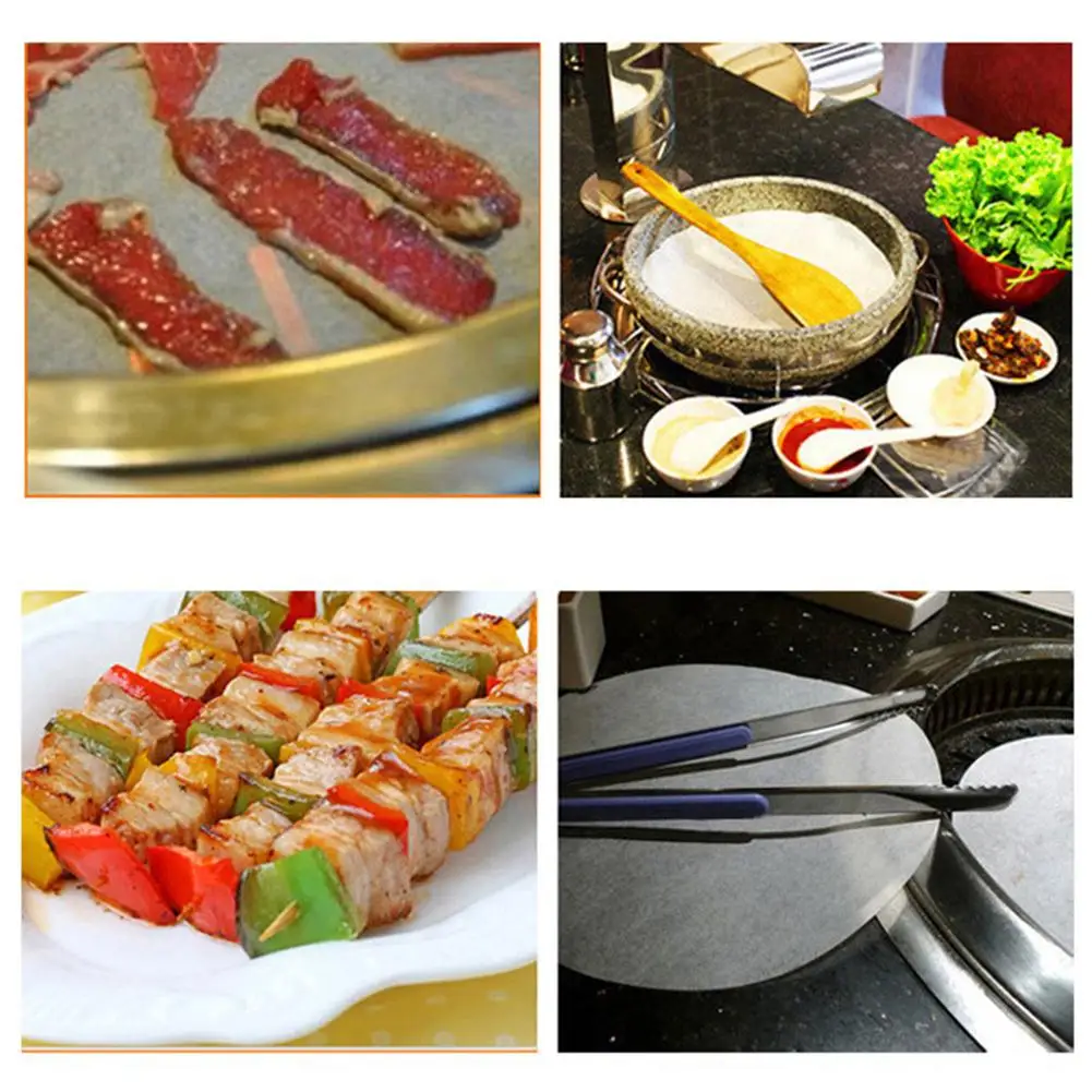 Round Parchment Non-Stick Double Layer Silicone Baking Paper Cake Biscuit Hamburger Pastry Paper Barbecue Mat Kitchen Tools
Round Parchment Non-Stick Double Layer Silicone Baking Paper Cake Biscuit Hamburger Pastry Paper Barbecue Mat Kitchen Tools