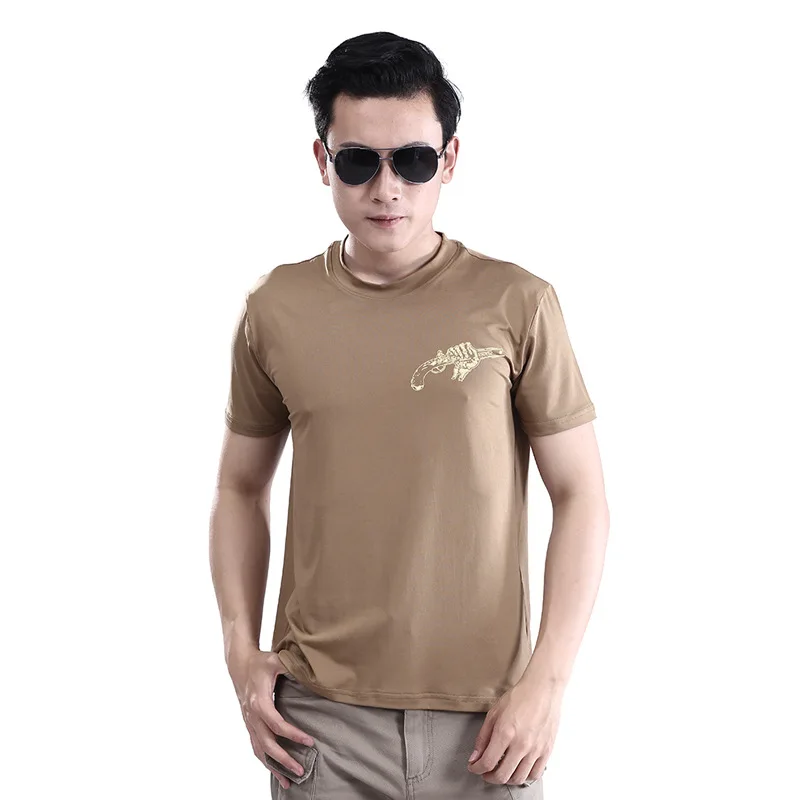Summer Men's outdoor climbing hiking Short Sleeve O Neck Tactical T-shirt sports thin Quick Dry Breathable Shirt tops Clothing
Summer Men's outdoor climbing hiking Short Sleeve O Neck Tactical T-shirt sports thin Quick Dry Breathable Shirt tops Clothing