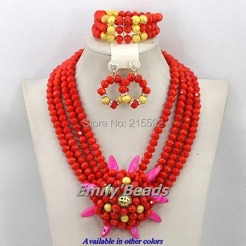 Wonderful Red African Costume Jewelry Set Nigerian Wedding Beads Jewelry Set Party Big Crystal Beads Set Free Shipping AEJ237
Wonderful Red African Costume Jewelry Set Nigerian Wedding Beads Jewelry Set Party Big Crystal Beads Set Free Shipping AEJ237