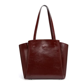 Big Bag Women Handbags Genuine Leather Oil Wax Cowhide Handbags Lady Real Leather shoulder Messenger Bags Generous Fashion Bag
Big Bag Women Handbags Genuine Leather Oil Wax Cowhide Handbags Lady Real Leather shoulder Messenger Bags Generous Fashion Bag