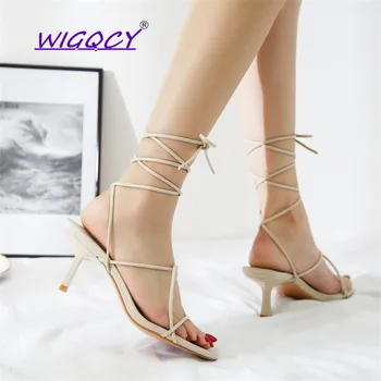 2019 NEW Summer Sexy PU High Heels Shoes Sandals Gladiator Ankle Strappy Open Toed Stilettos off white Party Dress Pumps Shoe
2019 NEW Summer Sexy PU High Heels Shoes Sandals Gladiator Ankle Strappy Open Toed Stilettos off white Party Dress Pumps Shoe