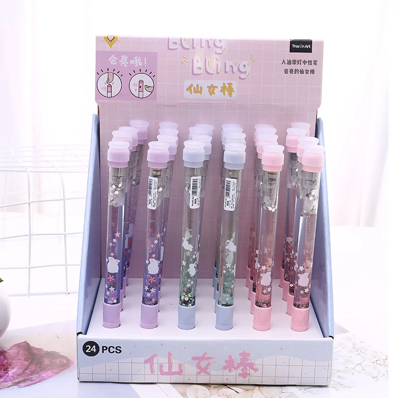 24 pcs Gel Pens Colorful Cherry blossoms black kawaii gift gel-ink pen pens for writing Cute stationery office school supplies
24 pcs Gel Pens Colorful Cherry blossoms black kawaii gift gel-ink pen pens for writing Cute stationery office school supplies