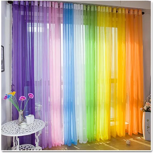NAPEARL Voile sheer curtain panel transparent rainbow solid color living room bedroom window treatment modern tulle curtain
NAPEARL Voile sheer curtain panel transparent rainbow solid color living room bedroom window treatment modern tulle curtain