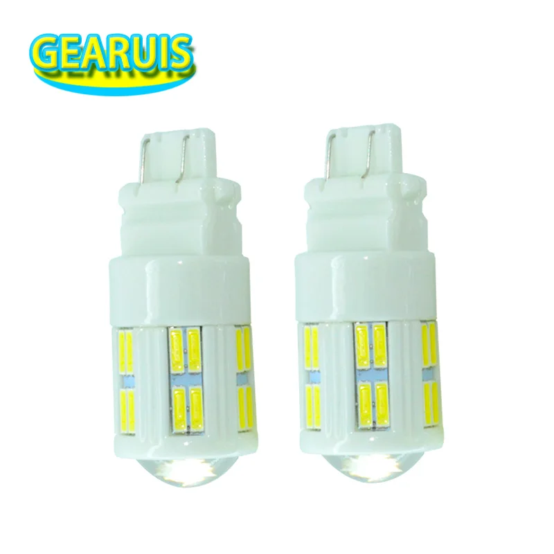 Прочные Авто T25 3157 керамические 28 SMD 7020 чипы P27/7 Вт светодиодные автомобильные лампы высокой мощности DRL сигналы стояночного тормоза 12В 24В
Прочные Авто T25 3157 керамические 28 SMD 7020 чипы P27/7 Вт светодиодные автомобильные лампы высокой мощности DRL сигналы стояночного тормоза 12В 24В