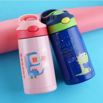 Baby's Stuff Vacuum Flasks Whale Water Straw Bottle Handgrip Bag Children Dinosaur Kettle 316 Stainless Steel Termo Comida 60MX
Baby's Stuff Vacuum Flasks Whale Water Straw Bottle Handgrip Bag Children Dinosaur Kettle 316 Stainless Steel Termo Comida 60MX